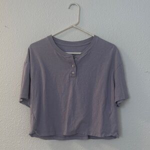 Casual Periwinkle Women's Top